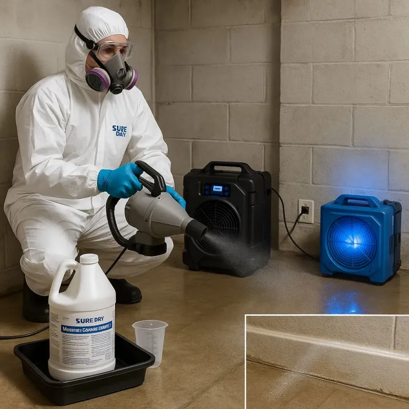 Sanitization and Odor Removal process in West Hartford, CT