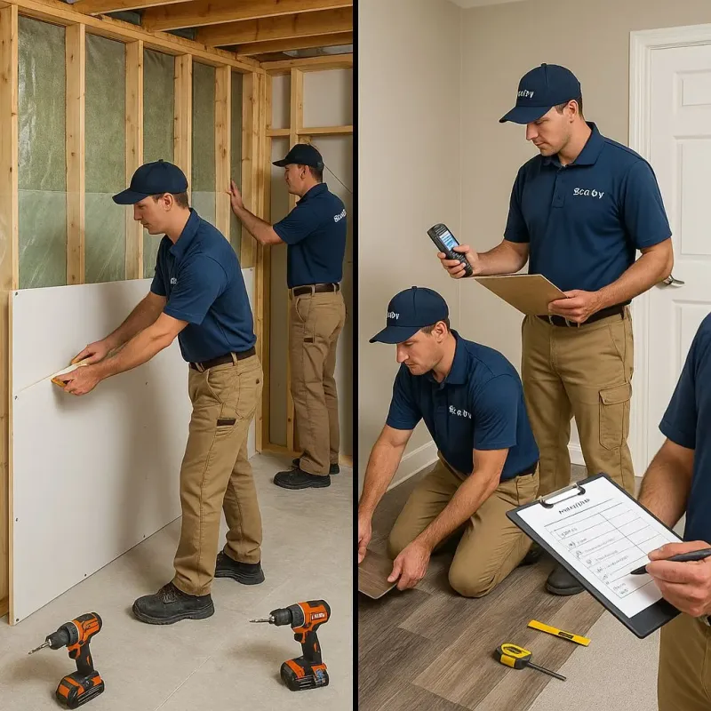 Repairs and Reconstruction process in West Hartford, CT